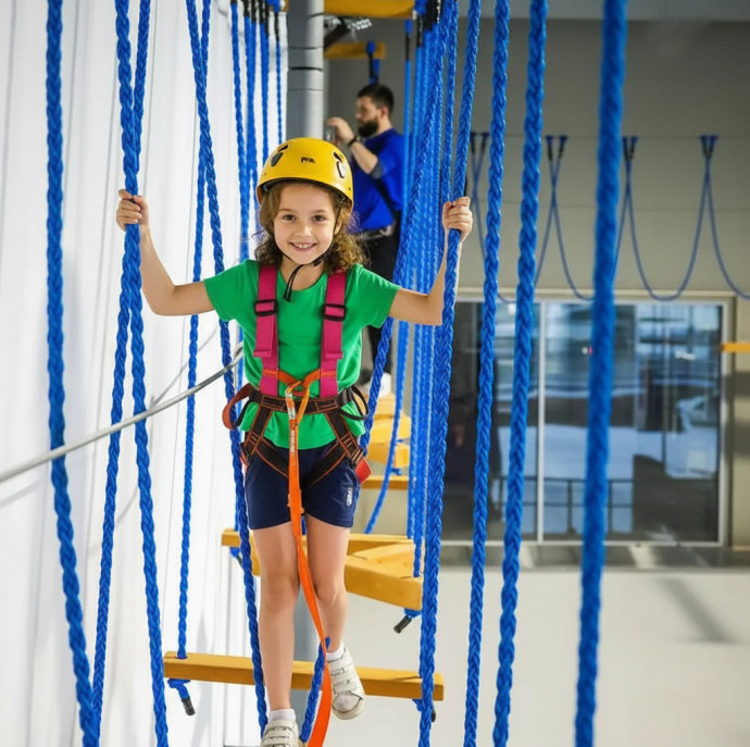 Веревочный парк в Москве