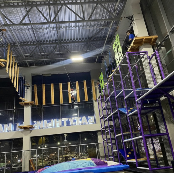 Веревочный парк в Москве