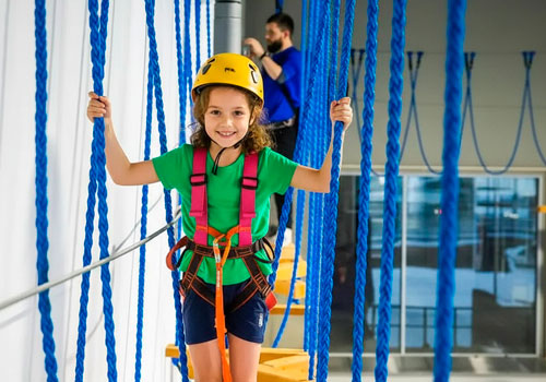 Веревочный парк в Москве