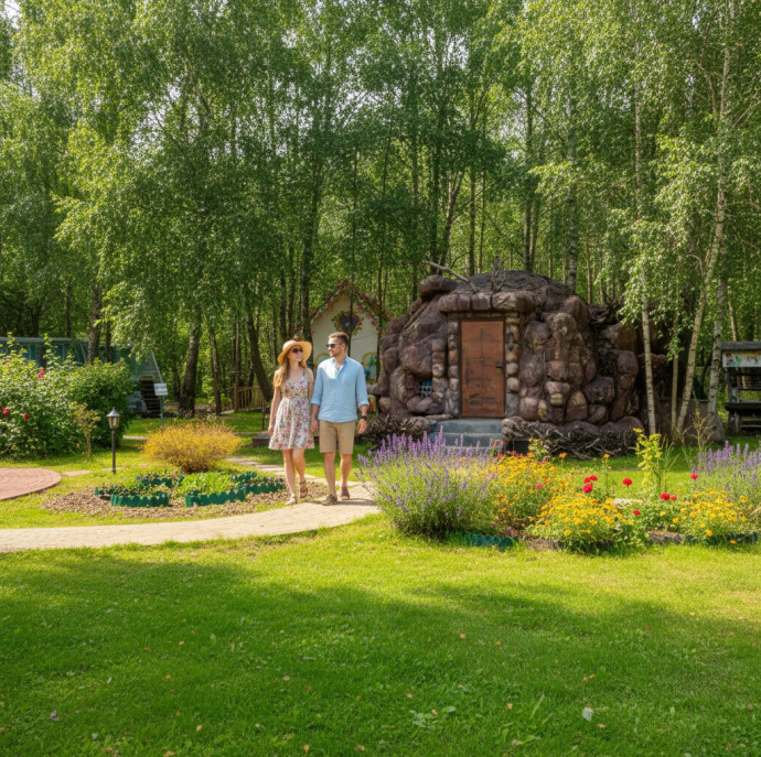 Романтическая ночь в пещере Гингемы в Москве