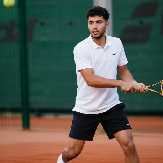 Игра в теннис в Москве