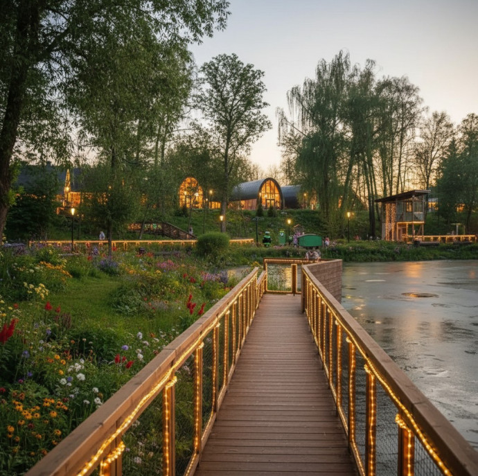 Городская ферма на ВДНХ в Москве