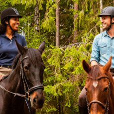 Конная прогулка в Москве