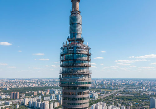 Посещение Останкинской телебашни в Москве