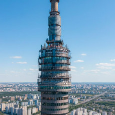 Посещение Останкинской телебашни в Москве