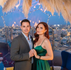 Романтическое свидание на крыше в Москве