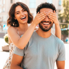 Свидание в темноте в музее Сенсориум в Москве