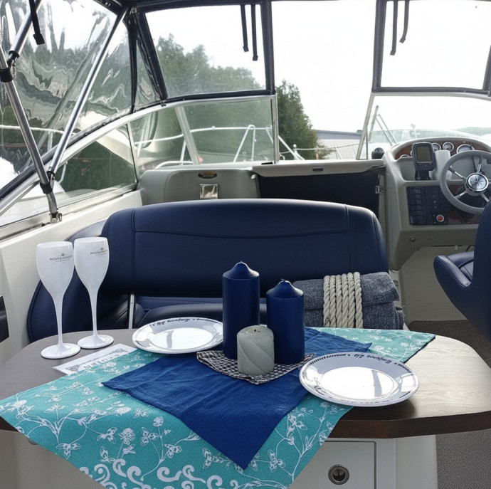 Прогулка на яхте для влюбленных в Москве