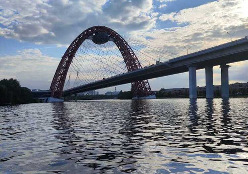 Прогулка на катере в район Москва Сити в Москве