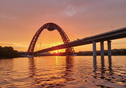 Прогулка на катере в район Москва Сити в Москве