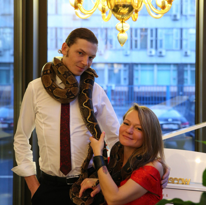 Свидание со змеёй в Москве