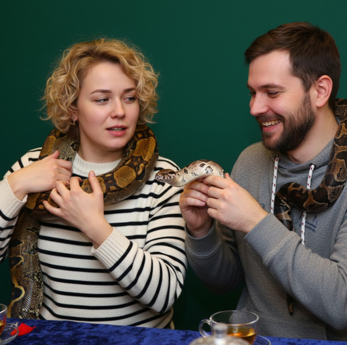 Свидание со змеёй в Москве