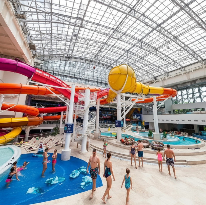 Аквапарк + Термы Лужники в Москве