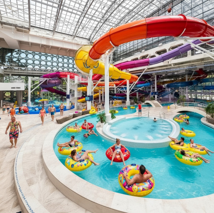 Аквапарк + Термы Лужники в Москве