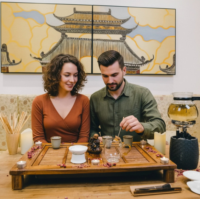 Китайская чайная церемония Пин ча в Москве