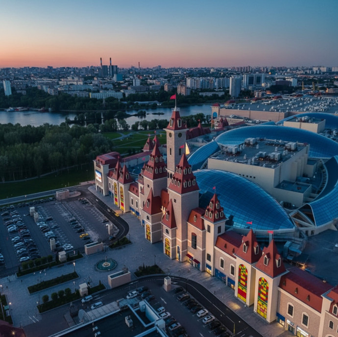 Парк развлечений Остров Мечты в Москве