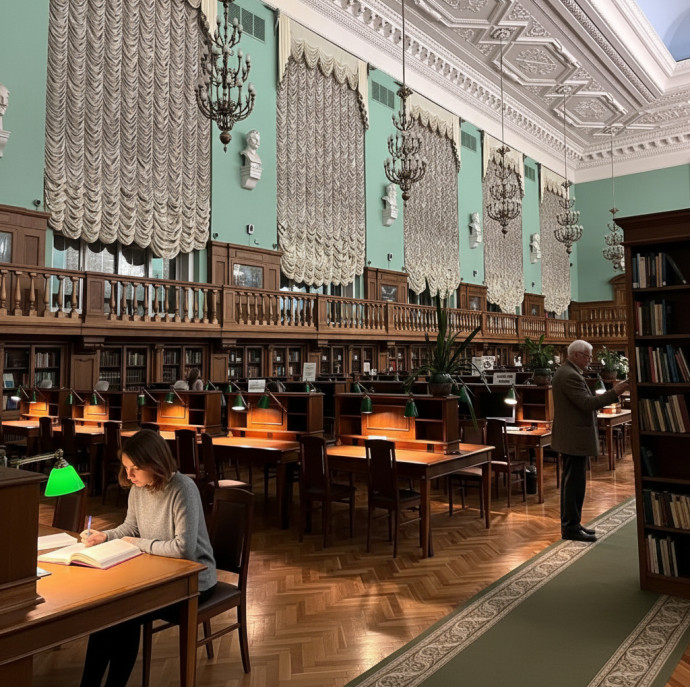 Путешествие по ночной библиотеке-2 в Москве