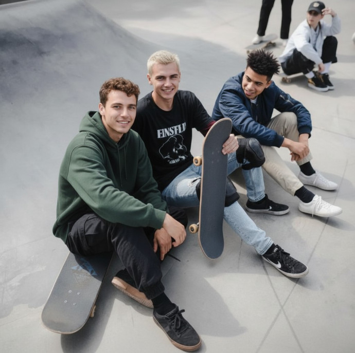 Урок по скейтборду в Duck Fly в Москве