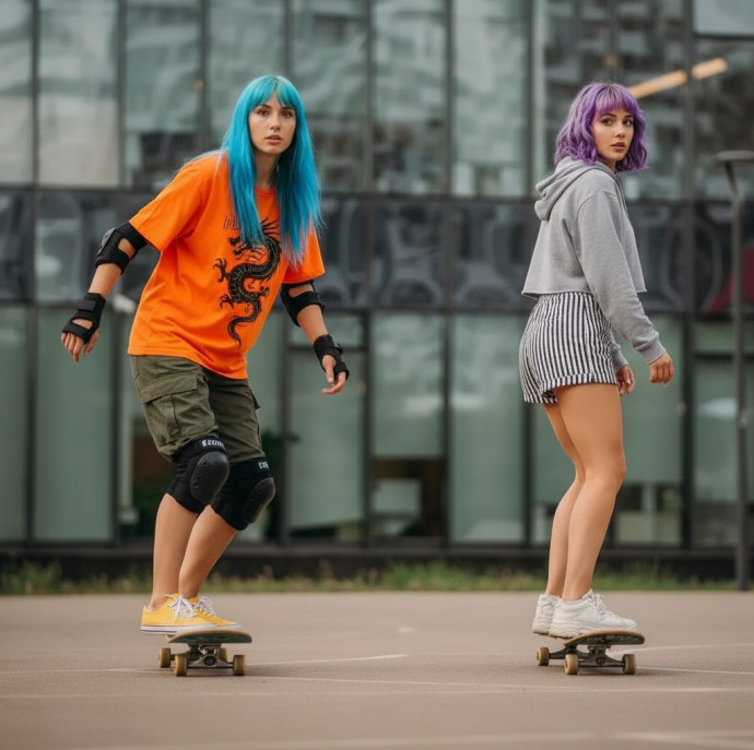 Урок по скейтборду в Duck Fly в Москве