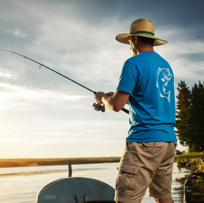 Рыбалка на озере в Москве
