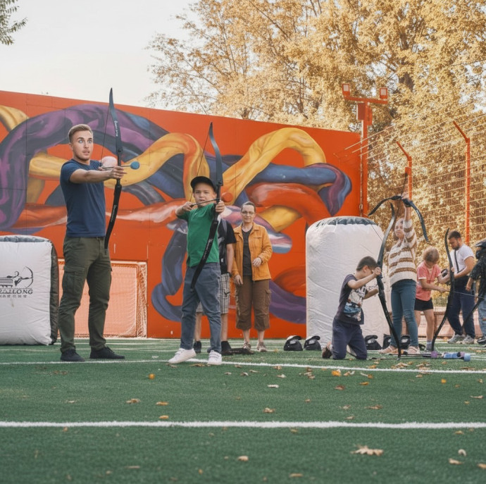 Стрельба из лука Арчери Таг в Москве