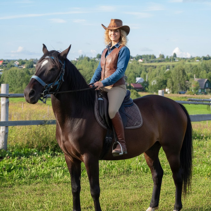Конная прогулка в Москве
