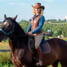 Конная прогулка в Москве