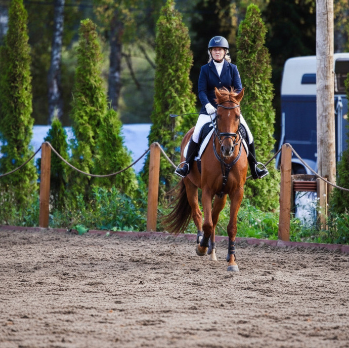 Индивидуальная конная прогулка в Москве