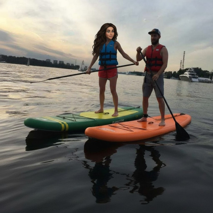 SUP-тур в Москве