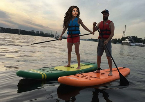 SUP-тур в Москве
