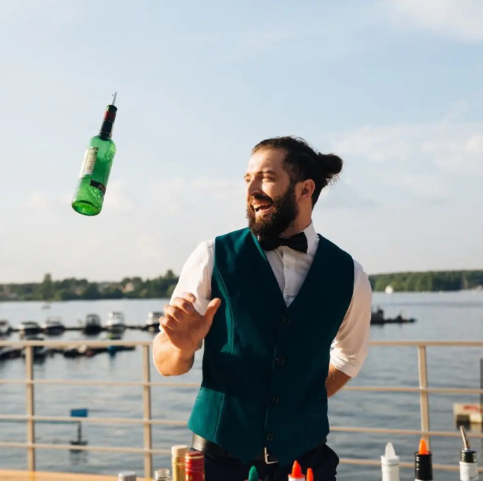 Бармен-шоу в Москве