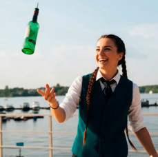 Бармен-шоу в Москве