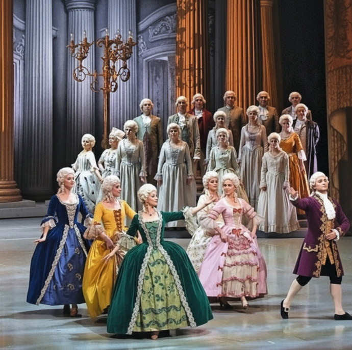 Посещение театра в Москве