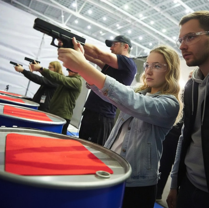 СПЛИТ программа пневматический пистолет и FPV дроны в Москве