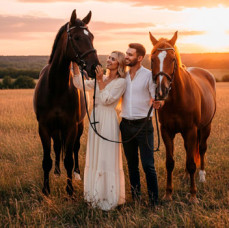 Фотосессия с лошадьми в Москве