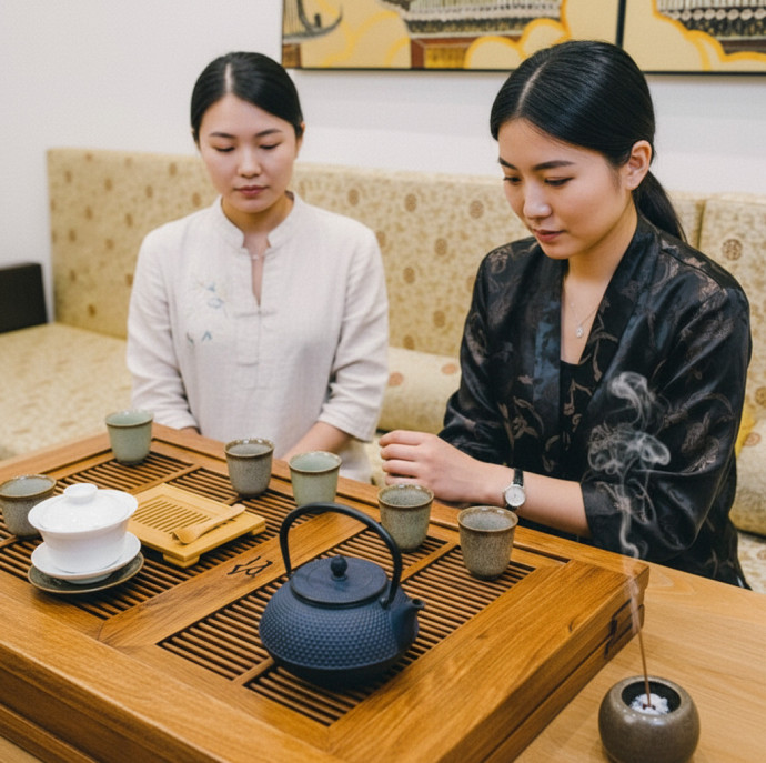 Романтические чайные церемонии в Москве