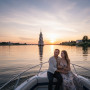 Романтический вечер на катере в Калязине в Москве