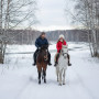 Конная прогулка для двоих в Москве