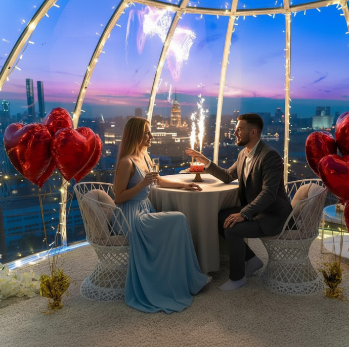 Свидание на крыше (м. Смоленская) в Москве