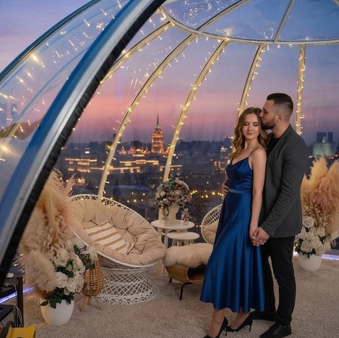 Свидание на крыше (м. Смоленская) в Москве