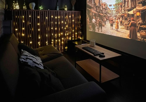 Свидание в частном кинотеатре в Москве