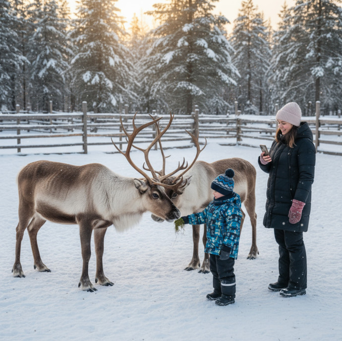 Экскурсия Северные олени и ездовые собаки в Москве