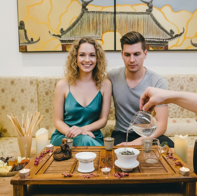 Романтическое чайное свидание для двоих в Москве