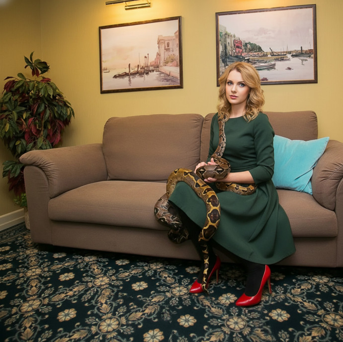 СПА для головы со змеёй в Москве