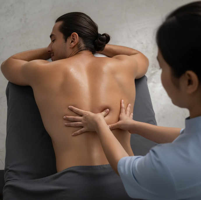 Массаж спины в Москве
