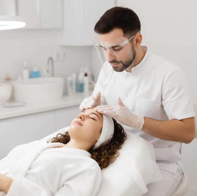 Комбинированная чистка лица в Москве