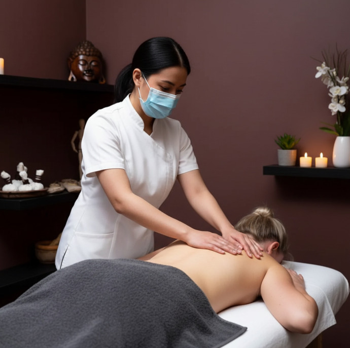 Альгинатное обертывание с ламинарией. Талассотерапия в Москве