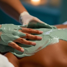 Альгинатное обертывание с ламинарией. Талассотерапия в Москве