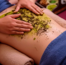 Альгинатное обертывание с ламинарией. Талассотерапия в Москве