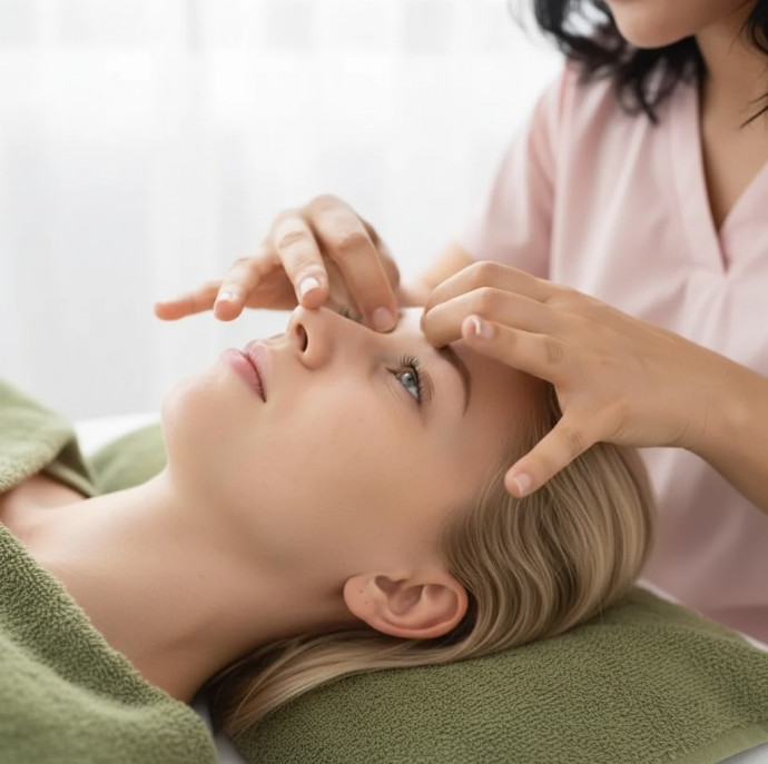 Скульптурный массаж лица в Москве